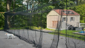 Retractable Backyard Batting Cage