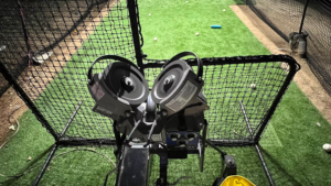 Pitching Machine and L-Screen