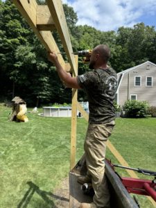 Shopisa's professional batting cage installation 