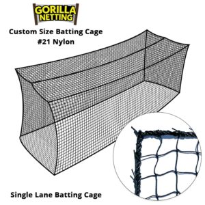 Nylon Batting Cage Netting by Gorilla Netting