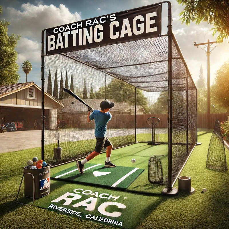 Coach Rac’s Batting Cage in Riverside, CA